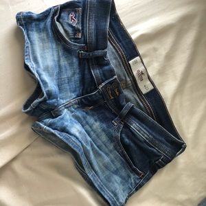 ombré hollister shorts